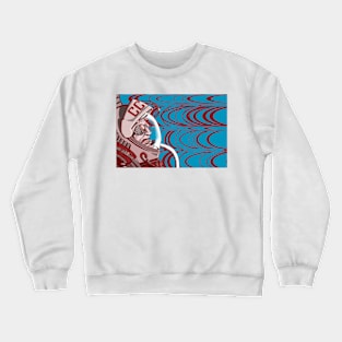 Re-entrY Comrade Red and Blue Crewneck Sweatshirt